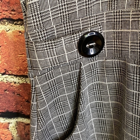 Papillon Grey Pull Over Collared Dress with Pockets Size L - Picture 7 of 17